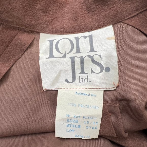 Vintage Parisian Belted Midi Dress Preppy Light Dark Academia Secretary Rustic - Picture 3 of 5